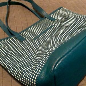 31 teal bag perfect for teachers students or just an extra bag fits laptop